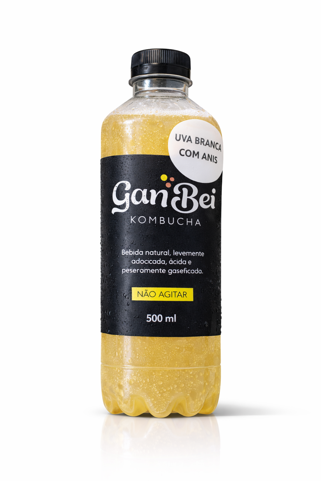Kombucha GanBei Uva Branca com Anis