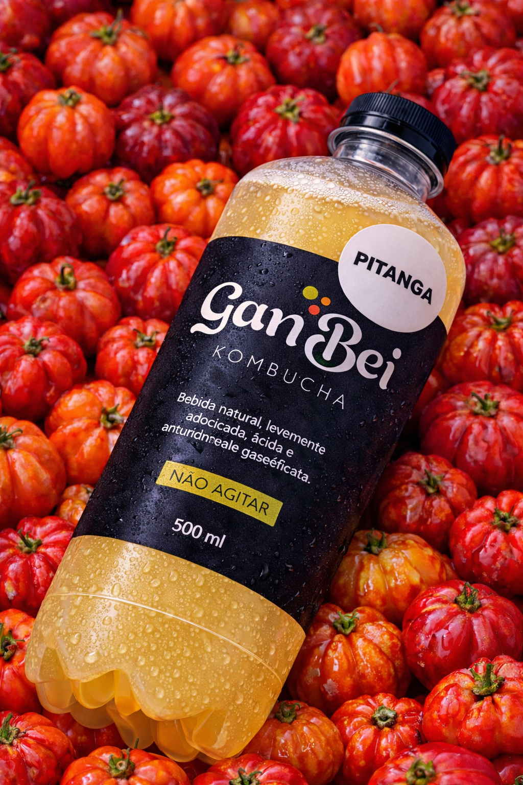 Kombucha GanBei Pitanga - 500ml