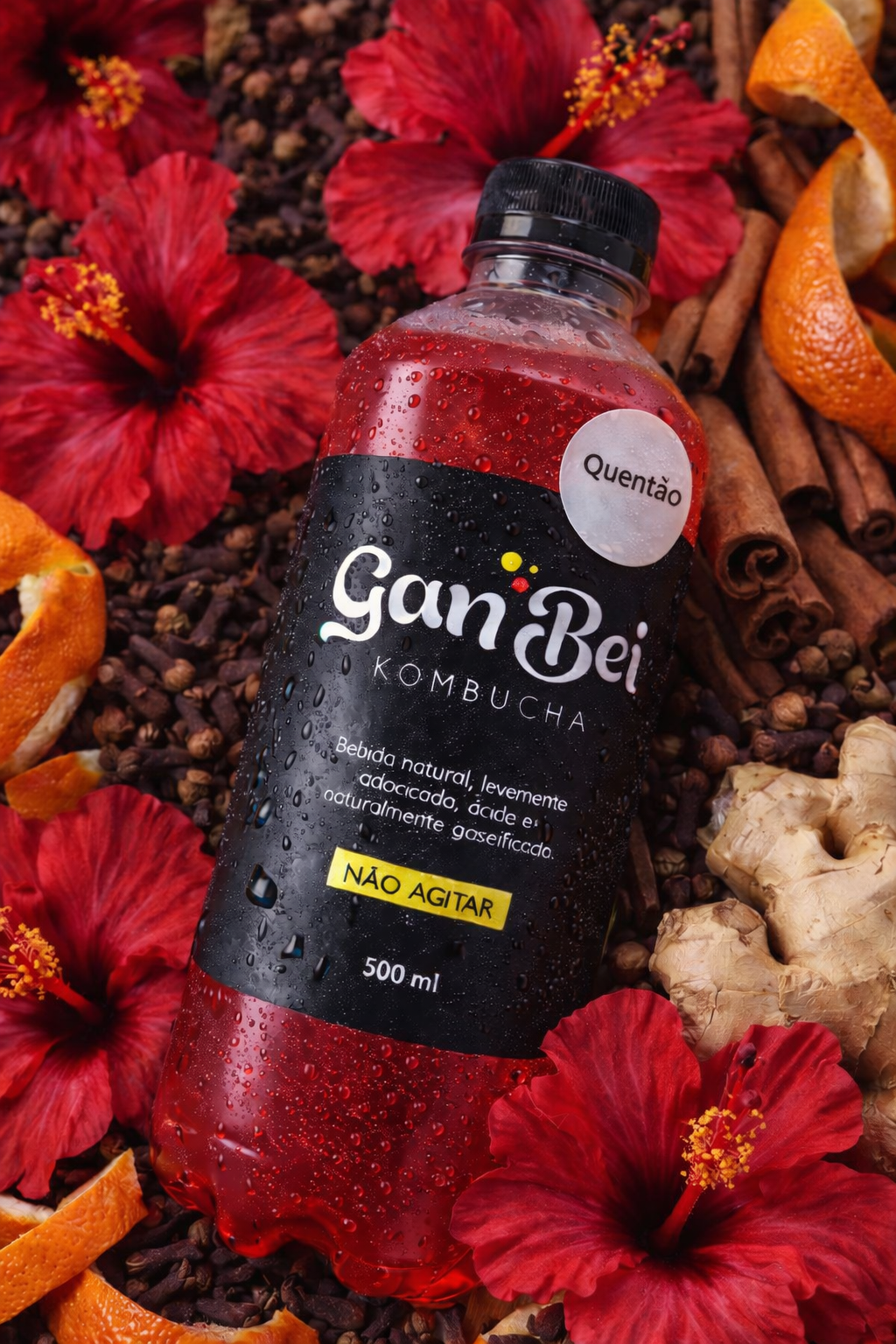 Kombucha GanBei Quentão