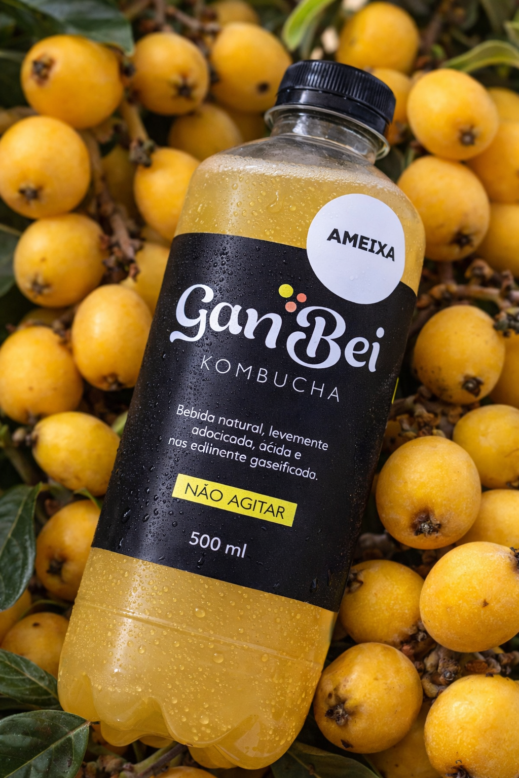 Kombucha GanBei Ameixa Amarela